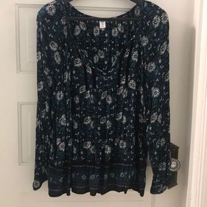 FLORAL OLD NAVY BLOUSE